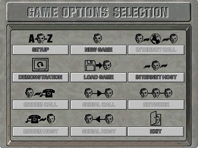 Power: The Game (Windows) screenshot: Game options