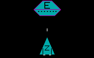 Screenshot of Zuran Defender (PC Booter, 1983) - MobyGames