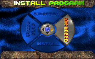Rebel Runner - Operation: Digital Code (DOS) screenshot: Install