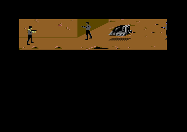 Mandroid (Commodore 64) screenshot: The beginning