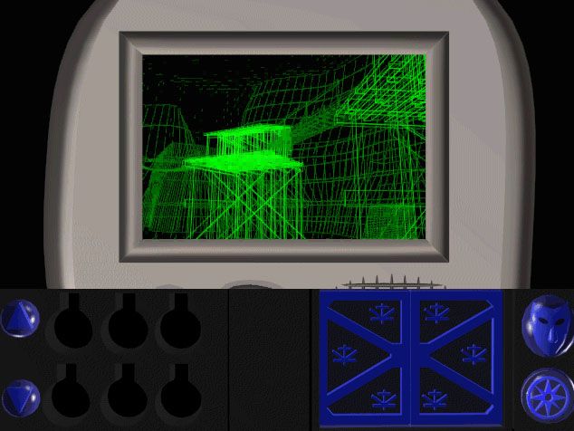 Urânio 235 (Windows 3.x) screenshot: Scenes of the transmitter.