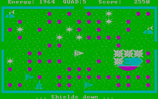 Zuran Defender (PC Booter) screenshot: Eclon station goes boom!