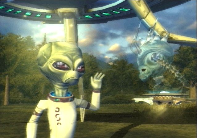 Destroy All Humans! (PlayStation 2) screenshot: Mission briefing