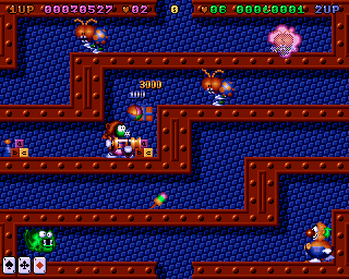Super Methane Bros (Amiga) screenshot: Rivets