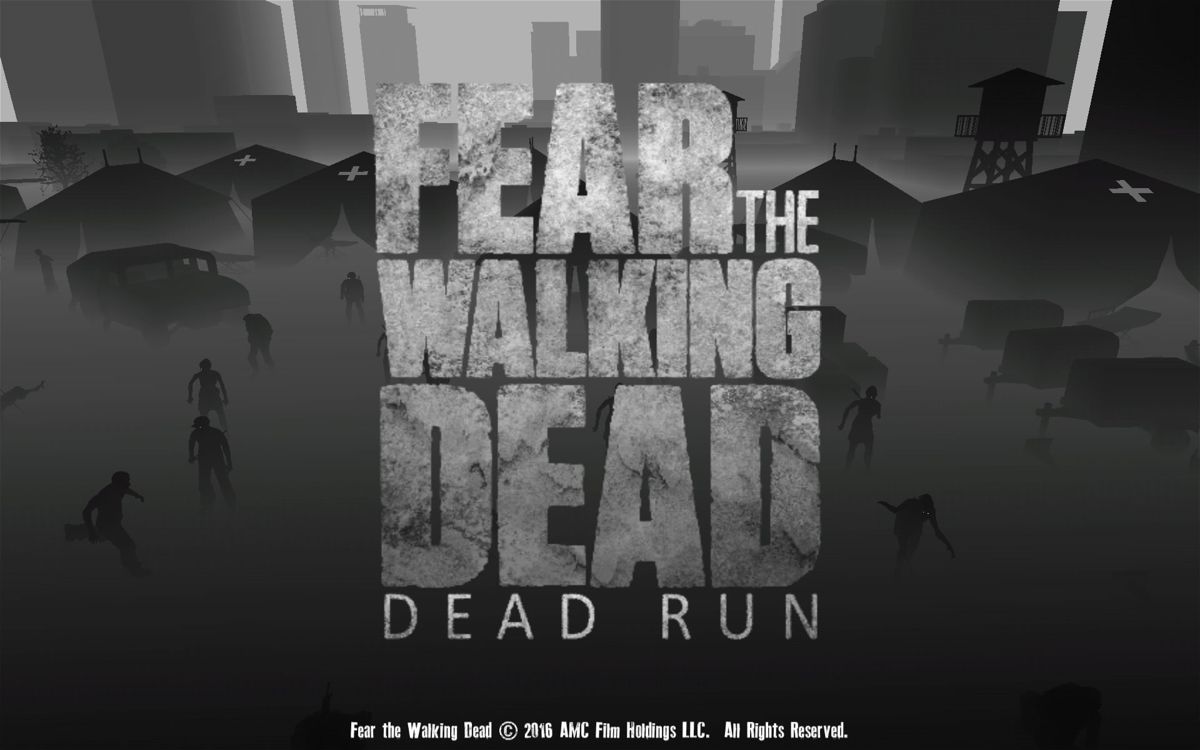 Fear the Walking Dead: Dead Run (Android) screenshot: Title screen