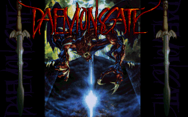 Daemonsgate (DOS) screenshot: Opening Title
