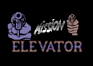 Mission Elevator (Commodore 64) screenshot: Loading screen