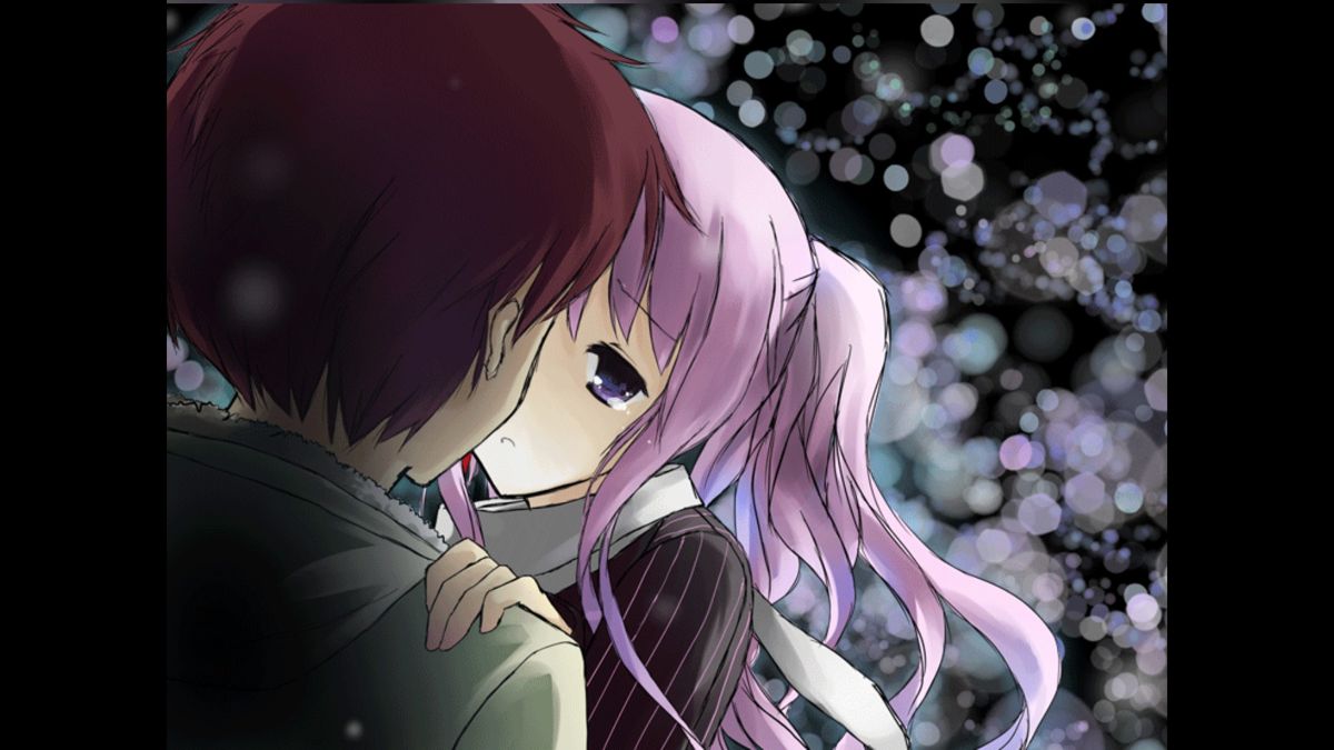 Sepia Tears (Windows) screenshot: But making a girl cry is never a good thing.