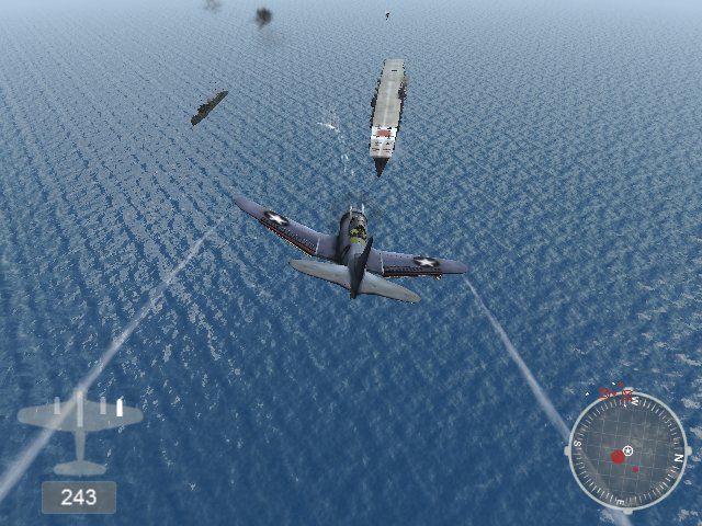 Medal of Honor: Pacific Assault (Windows) screenshot: ...you can even fly your own plane!