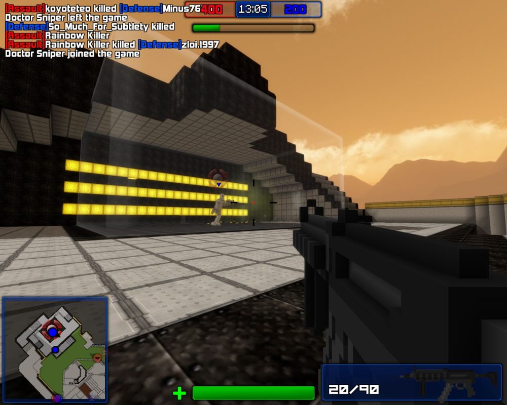 Blockstorm (Windows) screenshot: Another player