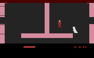 Dark Chambers (Atari 2600) screenshot: Exploring the chambers