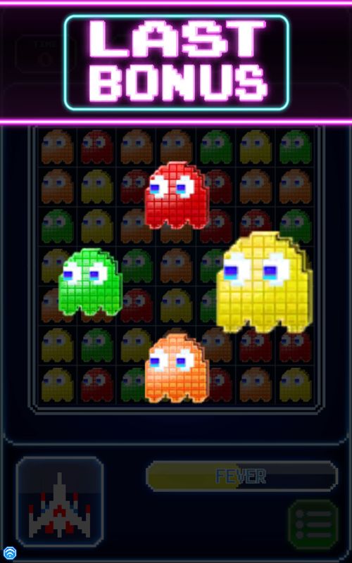 Pac-Man: Puzzle Tour (Android) screenshot: Bonus round