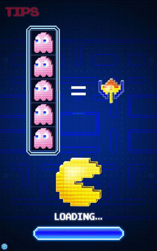 Pac-Man: Puzzle Tour (Android) screenshot: Loading screen