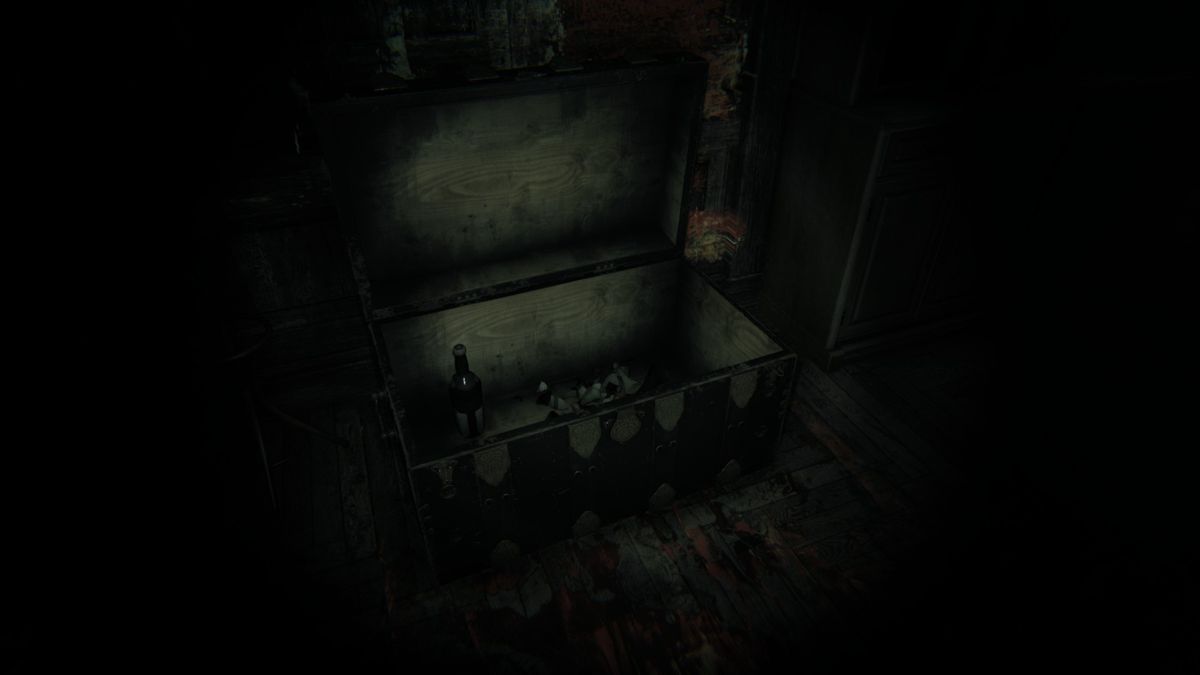 Layers of Fear: Inheritance (Windows) screenshot: At least we can still get high I guess.