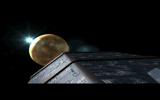 Alien Legacy (DOS) screenshot: The CD-ROM version has a CGI intro.