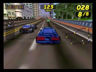 San Francisco Rush: Extreme Racing (Nintendo 64) screenshot: One Race mode