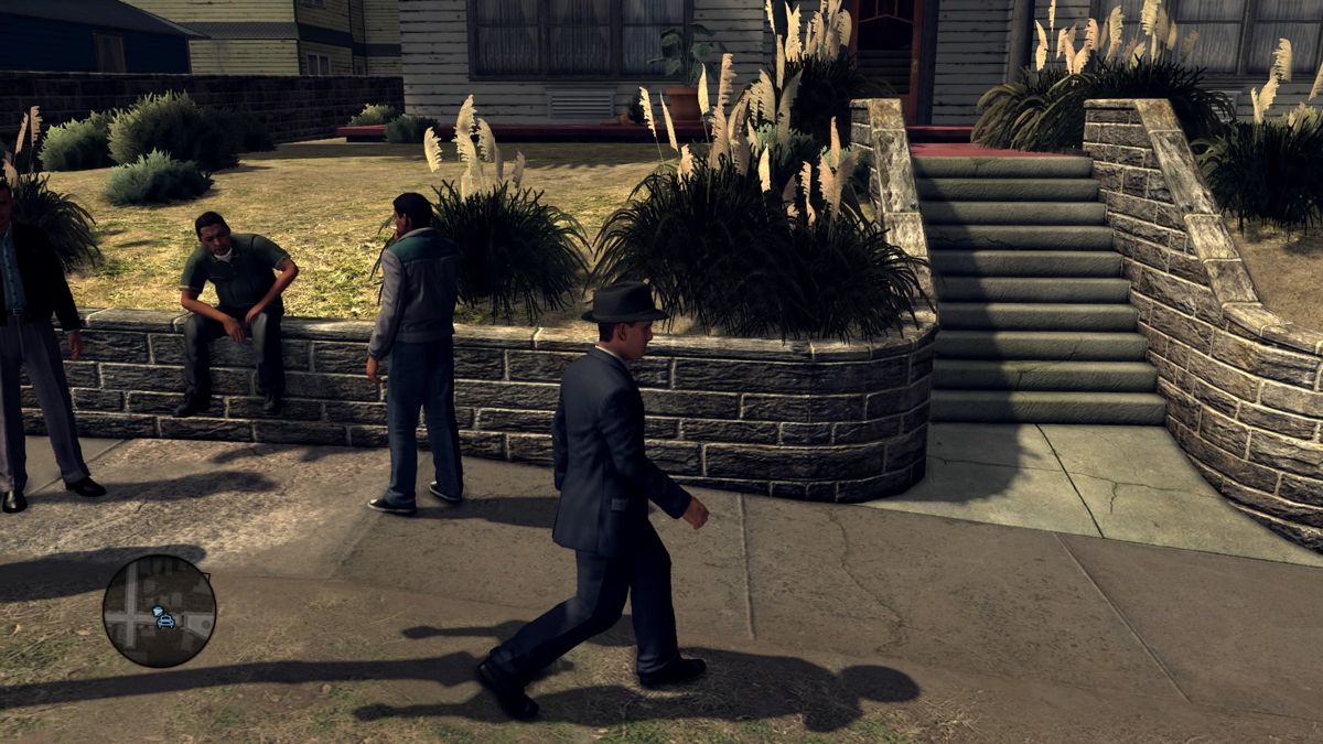 L.A. Noire: The Complete Edition (PlayStation 4) screenshot: <b>The Consul's Car</b>: Arriving at Gabriel Del Gado's place of residence