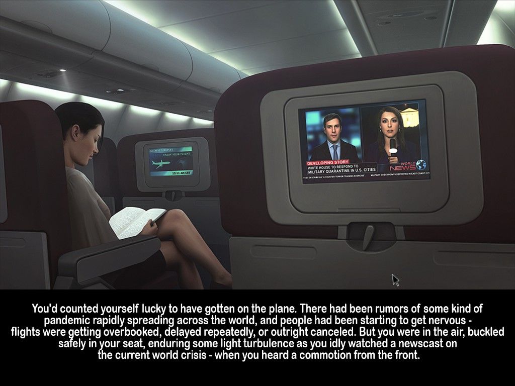 Dead State: Reanimated (Windows) screenshot: Opening story