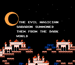 The Magic of Scheherazade (NES) screenshot: Intro