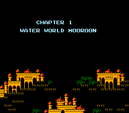 The Magic of Scheherazade (NES) screenshot: Beginning chapter 1