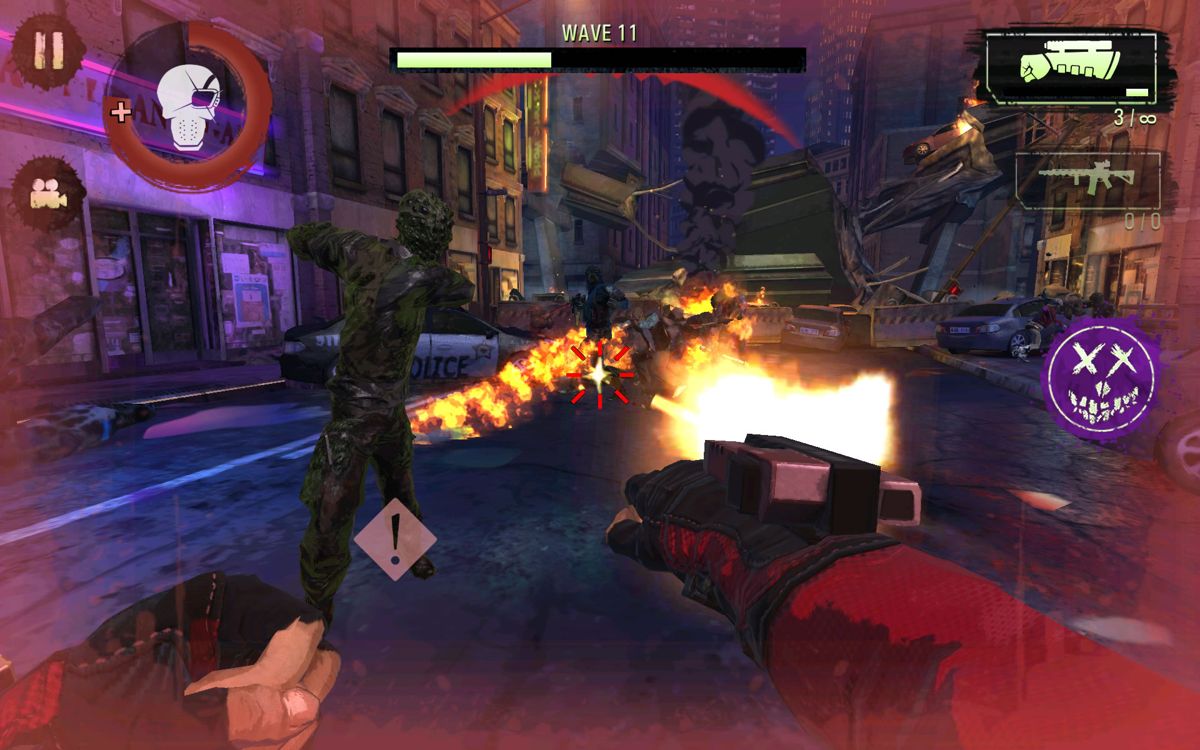 Suicide Squad: Special Ops (Android) screenshot: Dodge the attack.