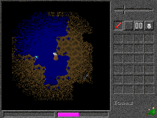 Joyous Rebel (DOS) screenshot: Game over