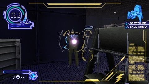 Ghost in the Shell: Stand Alone Complex (PSP) screenshot: You may stun enemies (required several times through the game)
