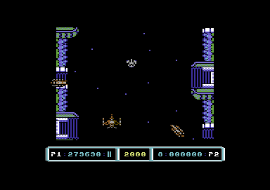 Last Duel: Inter Planet War 2012 (Commodore 64) screenshot: Level 6