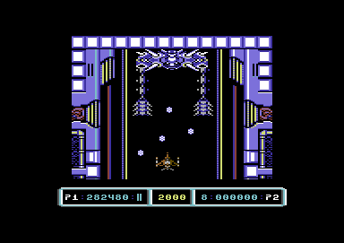 Last Duel: Inter Planet War 2012 (Commodore 64) screenshot: Boss