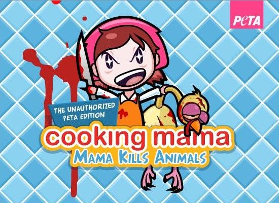 Cooking Mama: Mama Kills Animals (Windows) screenshot: Title screen