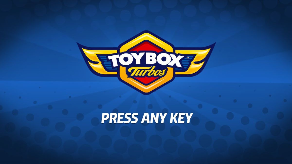 Toybox Turbos (Windows) screenshot: Title screen