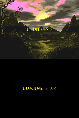 The Settlers (Nintendo DS) screenshot: A loading screen
