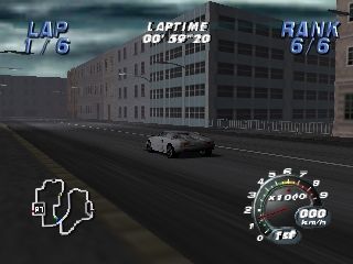 automobili Lamborghini (Nintendo 64) screenshot: In-game you can stop the race and view your car from different angles.