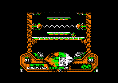 Captain Dynamo (Amstrad CPC) screenshot: Those don't look friendly.