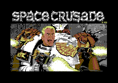 Space Crusade (Commodore 64) screenshot: Title screen