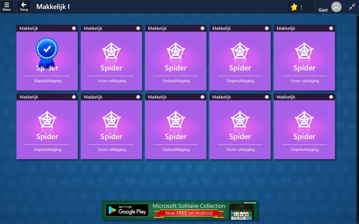 Microsoft Solitaire Collection makes its way to Google Play