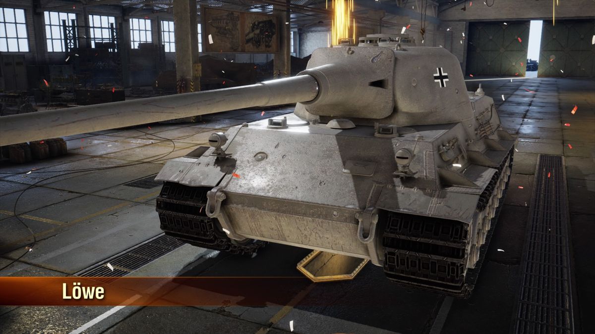 World of Tanks: 12000 Gold Pack (PlayStation 4) screenshot: With gold you can purchase premium tanks on the tank tree that cannot be earned otherwise, such as Löwe for 12,500 gold