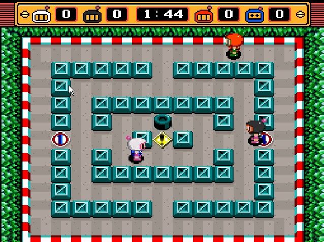 Super Bomberman 2 (SNES) screenshot: Level 7