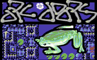 Arc Doors (Commodore 64) screenshot: Title screen