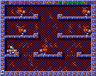 Super Methane Bros (Amiga) screenshot: Second level