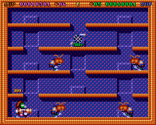 Super Methane Bros (Amiga) screenshot: Game start
