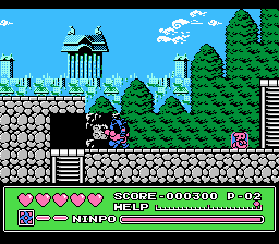 Screenshot of Kyatto Ninden Teyandee (NES, 1991) - MobyGames