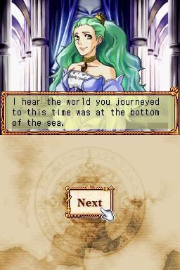 From the Abyss (Nintendo DS) screenshot: The queen