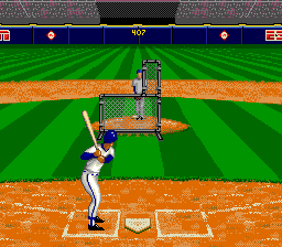 ESPN Baseball Tonight (Genesis) screenshot: Batting practice