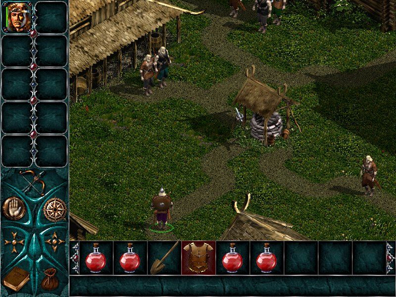 Legend of the North: Konung (Windows) screenshot: The Old Camp.