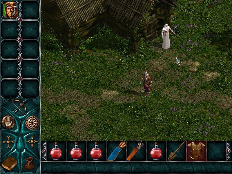 Legend of the North: Konung (Windows) screenshot: A Witchdoctor.