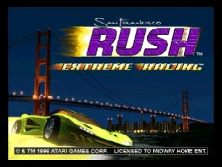 San Francisco Rush: Extreme Racing (Nintendo 64) screenshot: Title screen