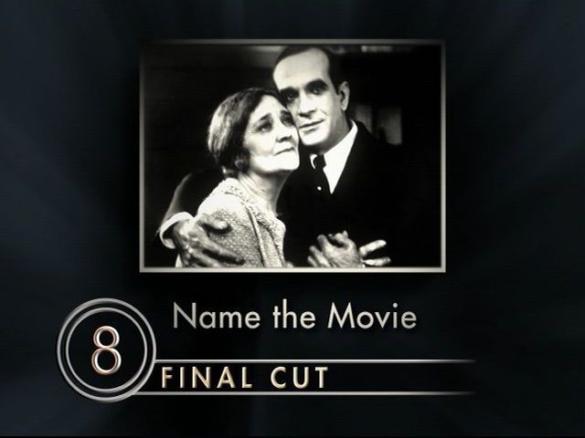 Scene It?: Turner Classic Movies Edition (DVD Player) screenshot: A sample 'Final Cut' question