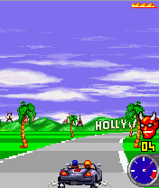 Speed Devils (J2ME) screenshot: Hollywood track