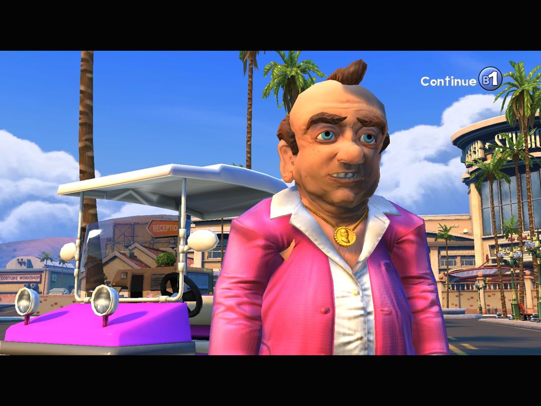 Leisure Suit Larry: Box Office Bust (Windows) screenshot: Larry Laffer looks ... different.